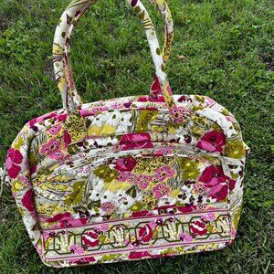 Vera Bradley Make Me Blush Bowler Bag, *RETIRED print